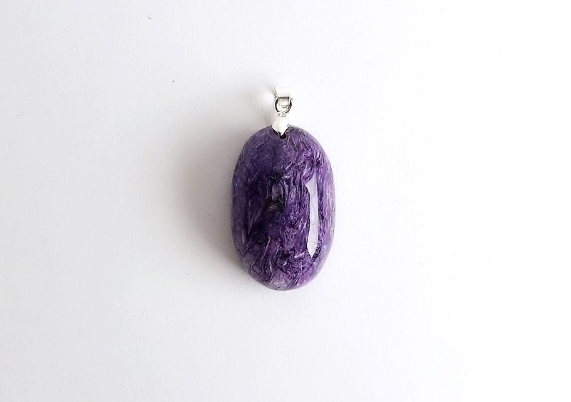 Gemstones  Royal Relics  Natural Ore Zilongjing  Necklace - Necklaces - Gemstone Purple