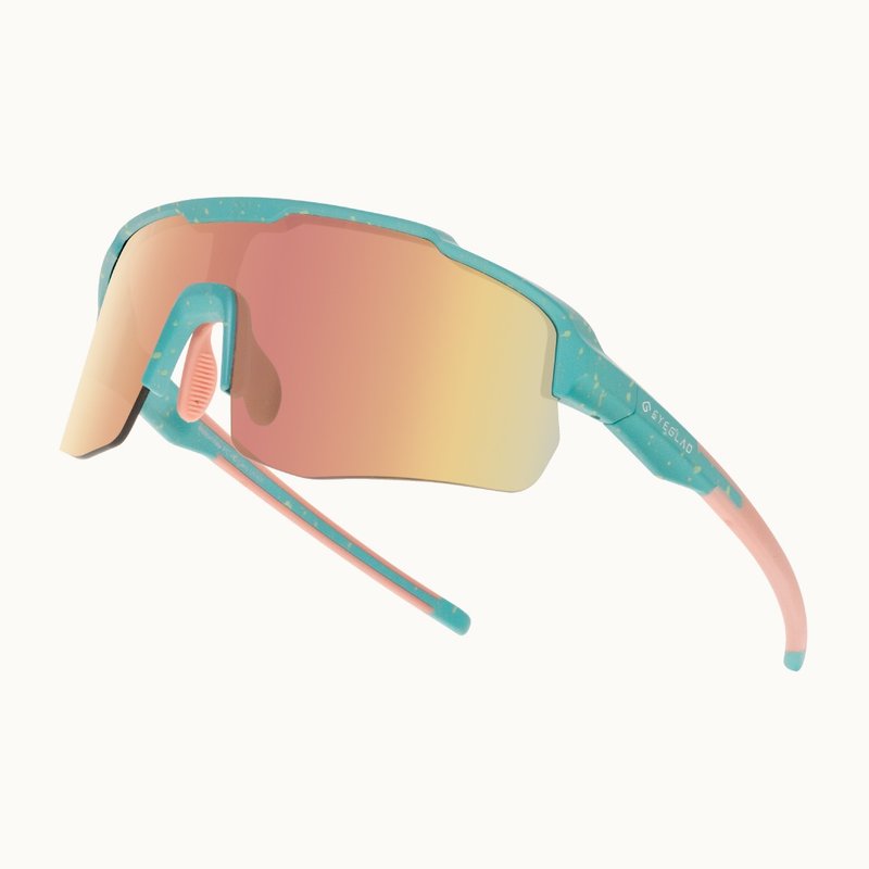 MotionView HD High Contrast Sports Sunglasses-Milk Lake Blue - Bikes & Accessories - Plastic 