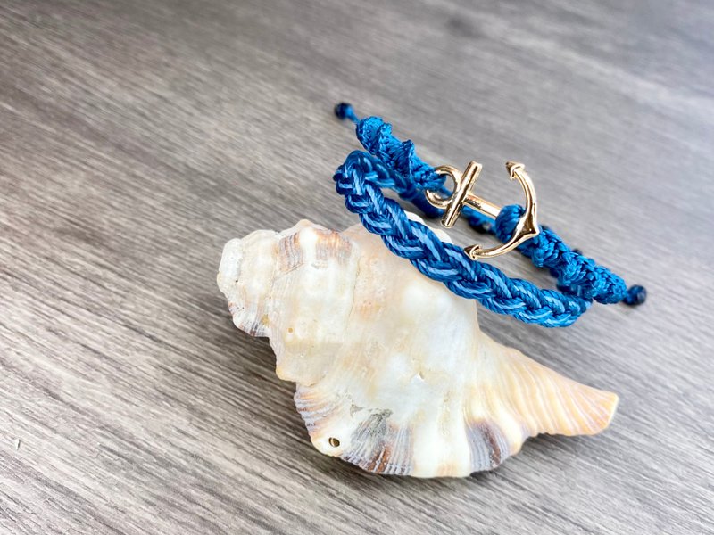 Handmade jewelry| Wax surf bracelet and anklet-CG2512 - Bracelets - Cotton & Hemp 