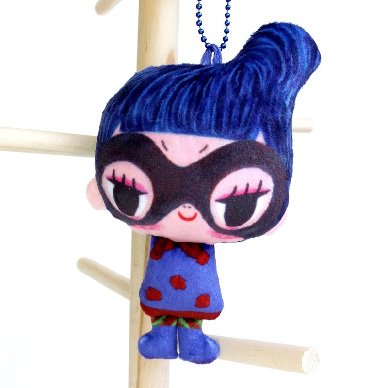 Fabric Doll 【Flying Sofye】Made in Hong Kong - Charms - Polyester Purple