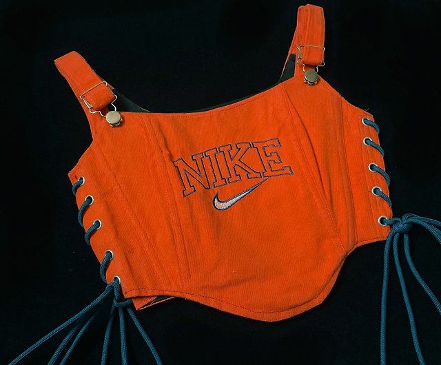 REGETHER Vintage modified NIKE sling side strap vest-Corset-05 - Shop  Regether Women's Vests - Pinkoi