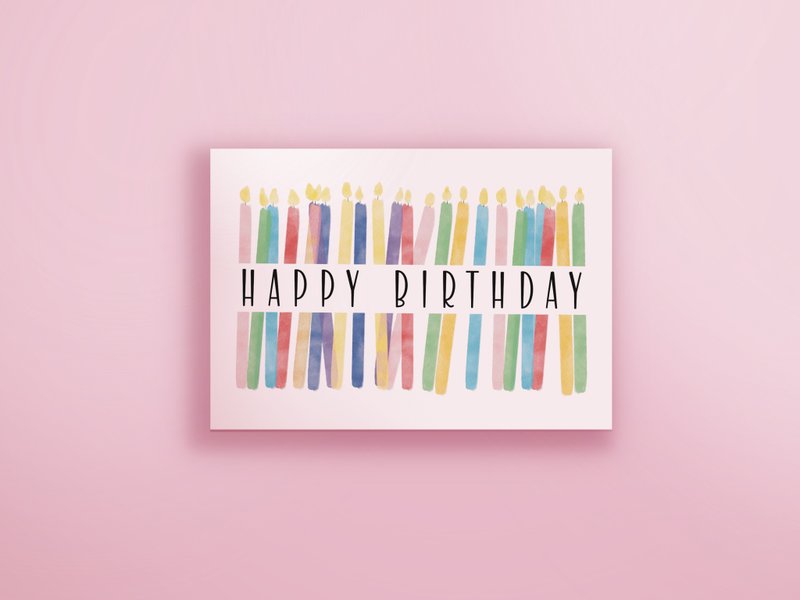 Printable Birthday Cards - 電子似顏繪/繪畫/插畫 - 其他材質 