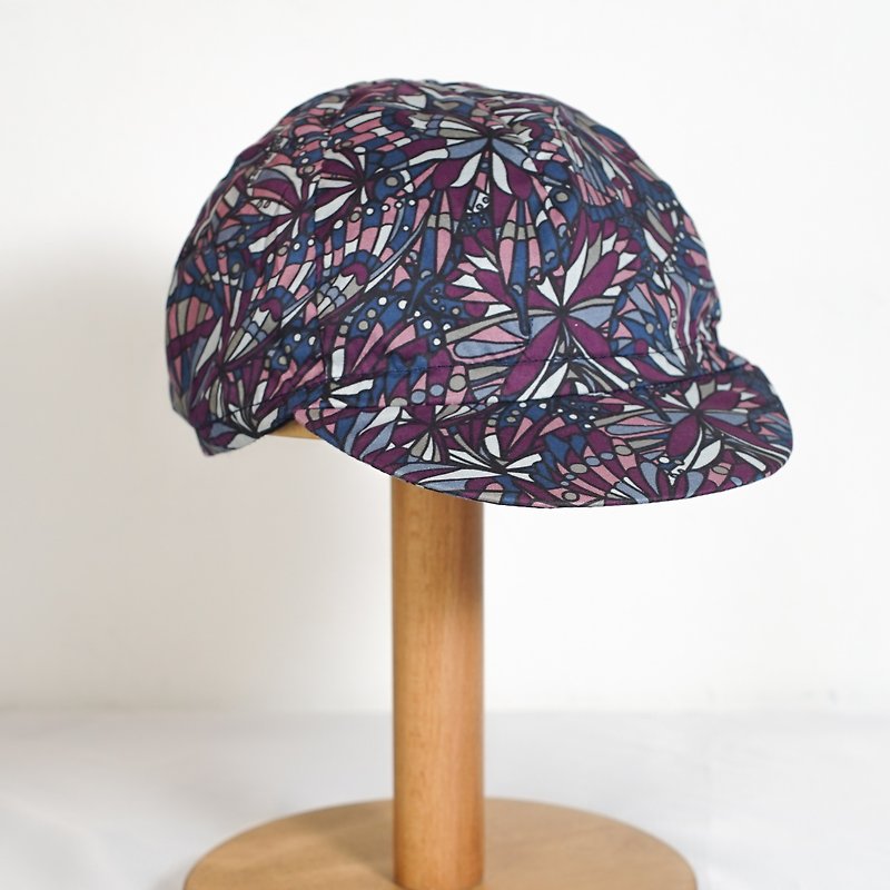 Handmade Cycling Cap - Bikes & Accessories - Cotton & Hemp Purple