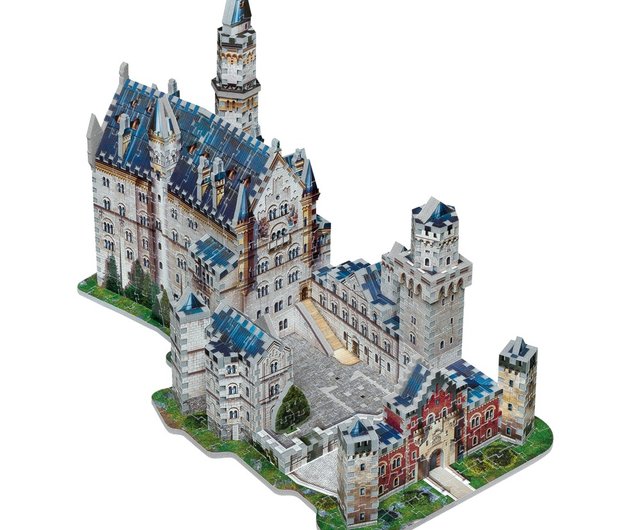 ノイシュヴァンシュタイン城  ミスティ バィエルン パズル ノイシュヴァンシュタイン城_3Dジグソーパズル_890ピース