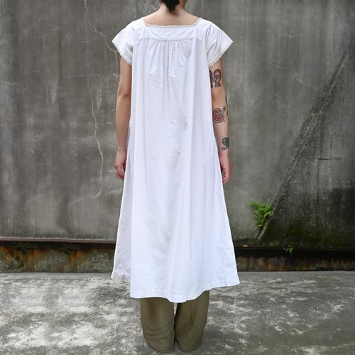 French vintage 30sリネンワンピース　アンティーク　フランス d*7様 French vintage 30sリネンワンピース アンティーク フ