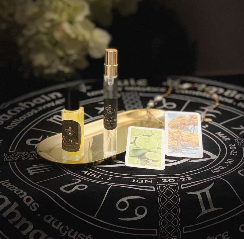 THEEONE Fragrance Plant Card Divination [Contains 10ml of lucky perfume & exclusive emotional solution] - Candles/Fragrances - Other Materials 