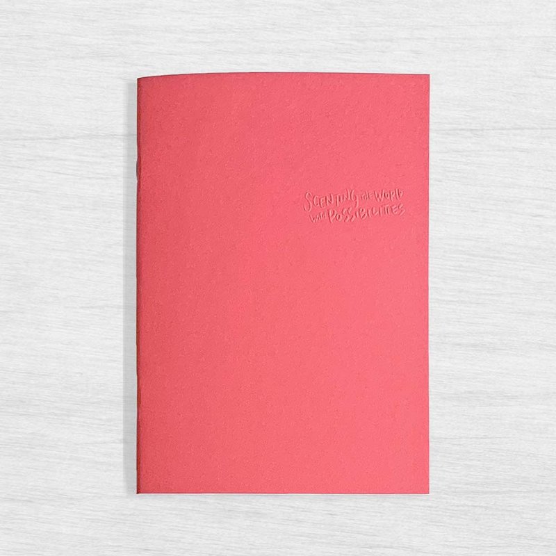 【Scented Notebook】A5 - Blue Agava&Cacao Scent - Notebooks & Journals - Paper Red