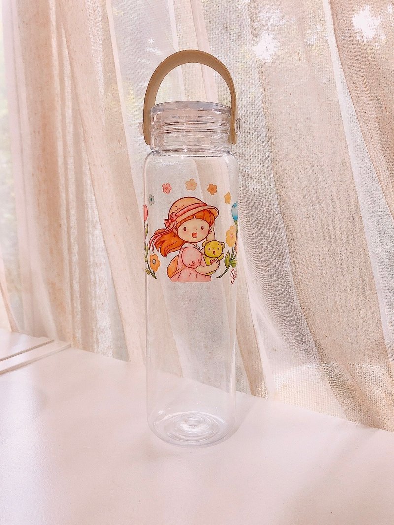 Clear Joy Pao Bottle - S size - 水瓶/水壺 - 塑膠 粉紅色