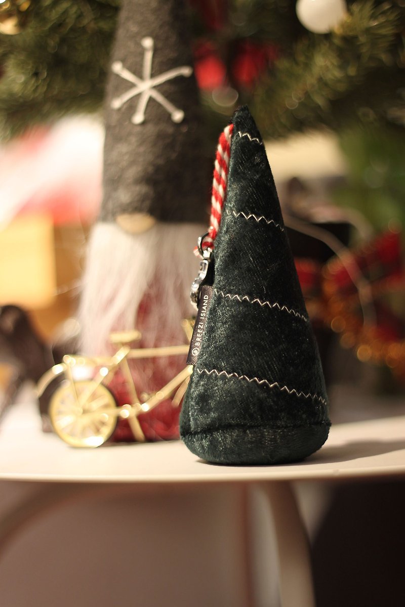 Jingle bells christmas tree bells ornaments - Charms - Other Man-Made Fibers Green