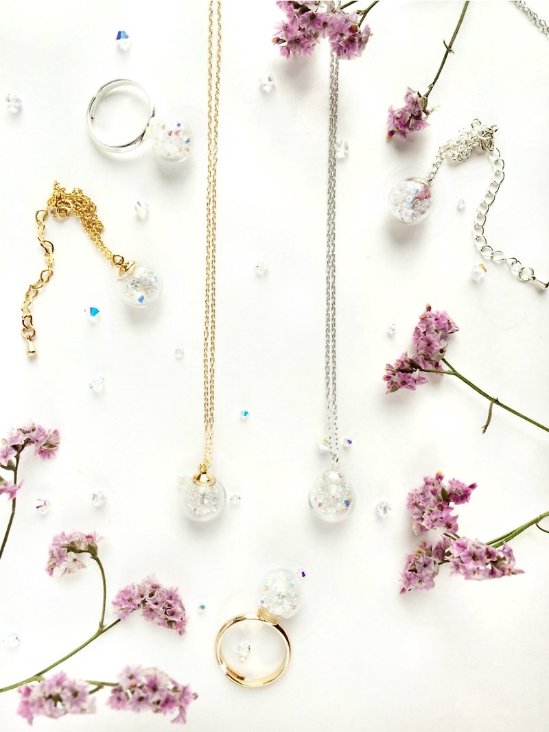 Swarovski jewel / necklace - General Rings - Glass 
