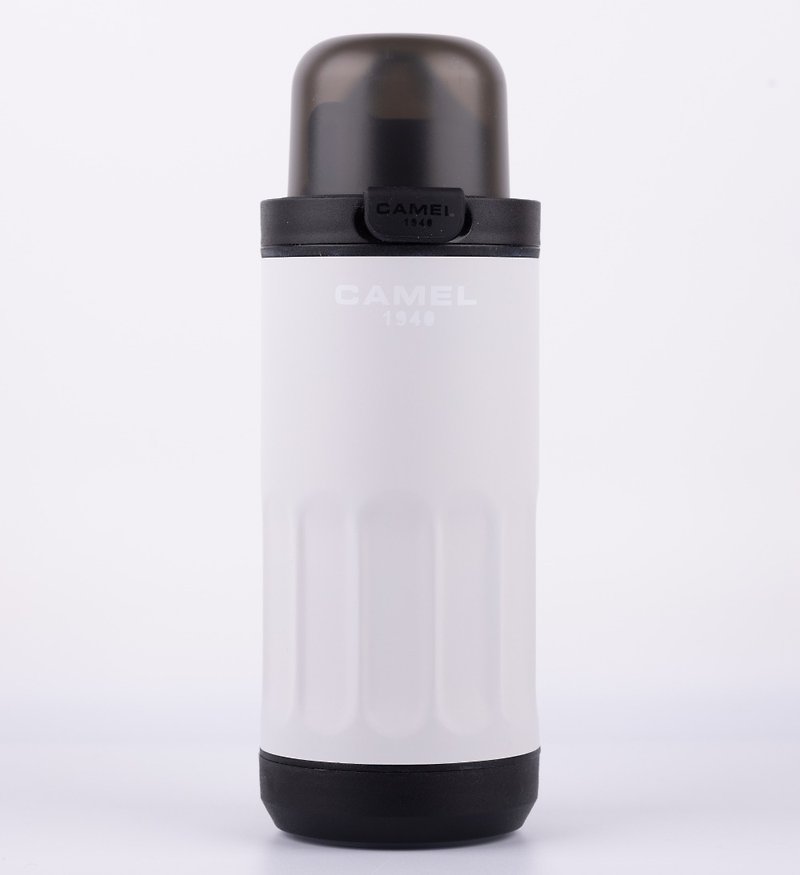 Camel brand vacuum glass bladder portable coffee filter thermos cup 350ml gray brew 35 GW - กระบอกน้ำร้อน - วัสดุอื่นๆ สีเทา