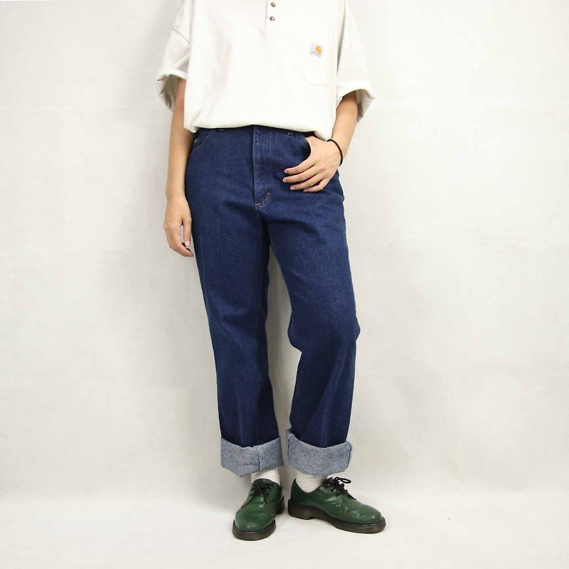 Tsubasa.Y Ancient House 004 Lee Dark Blue Vintage Denim Pants, Denim Denim Pants - Men's Pants - Other Materials 