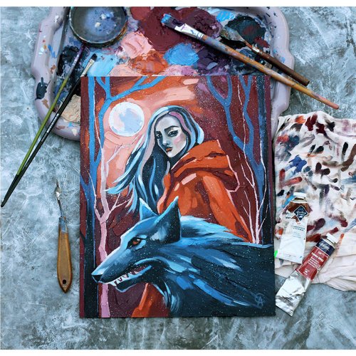 片目の狼(絵画) Amazon.co.jp: ZXHYWYM 青い目のオオカミ ウォールアート 白黒