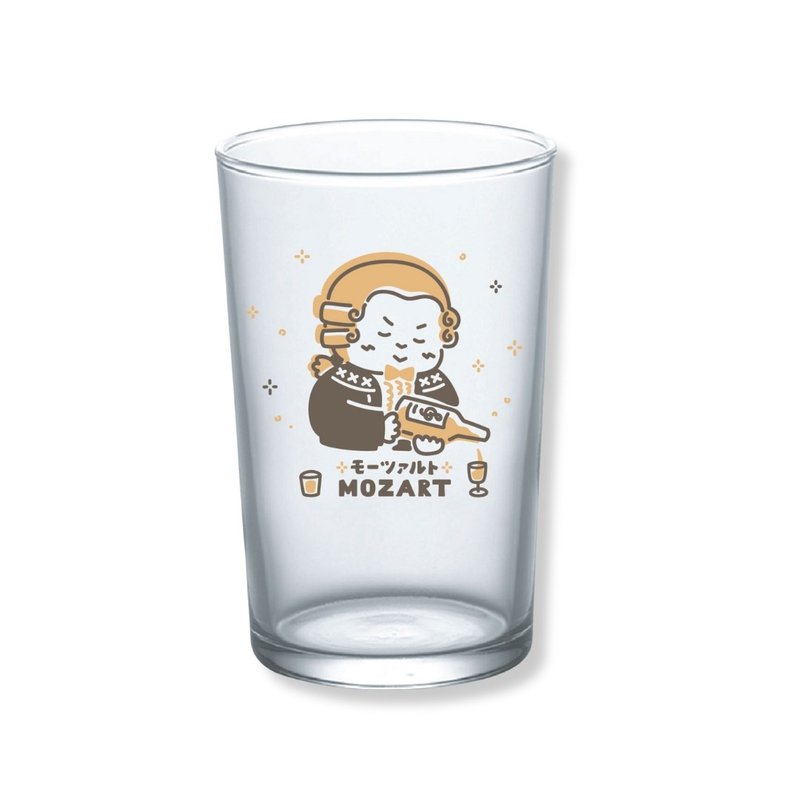 【莫札特】日本製玻璃杯 | 音樂禮品 | 古典音樂 - 其他 - 玻璃 