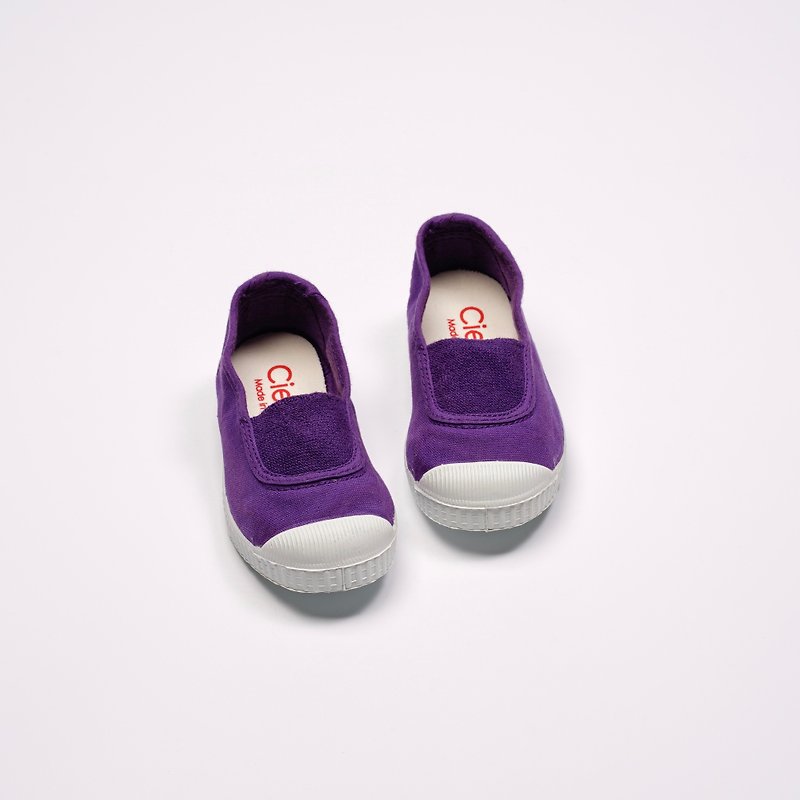 西班牙國民帆布鞋 CIENTA 75997 45 紫色 經典布料 童鞋 - 男/女童鞋 - 棉．麻 紫色