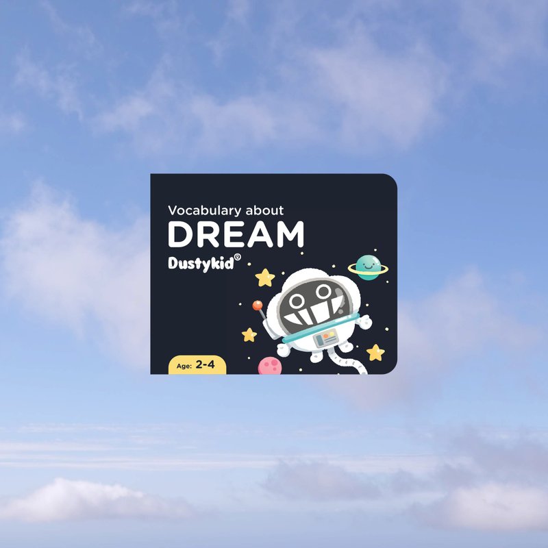 Dustykid: Vocabulary about Dream_港澳限定 - 兒童繪本/故事書 - 紙 黑色