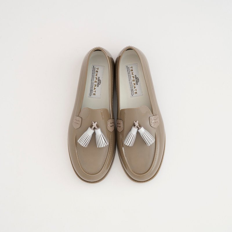 TETO (GREY)  PVC LOAFER / RAIN SHOES - 雨鞋/防水鞋 - 防水材質 灰色