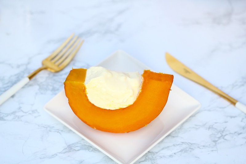 Sold Out - Mother's Day - Dongsheng Pumpkin Cheesecake - อาหารเสริมและผลิตภัณฑ์สุขภาพ - อาหารสด สีส้ม
