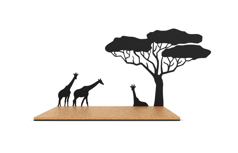 African Plains Decoration - ของวางตกแต่ง - โลหะ 