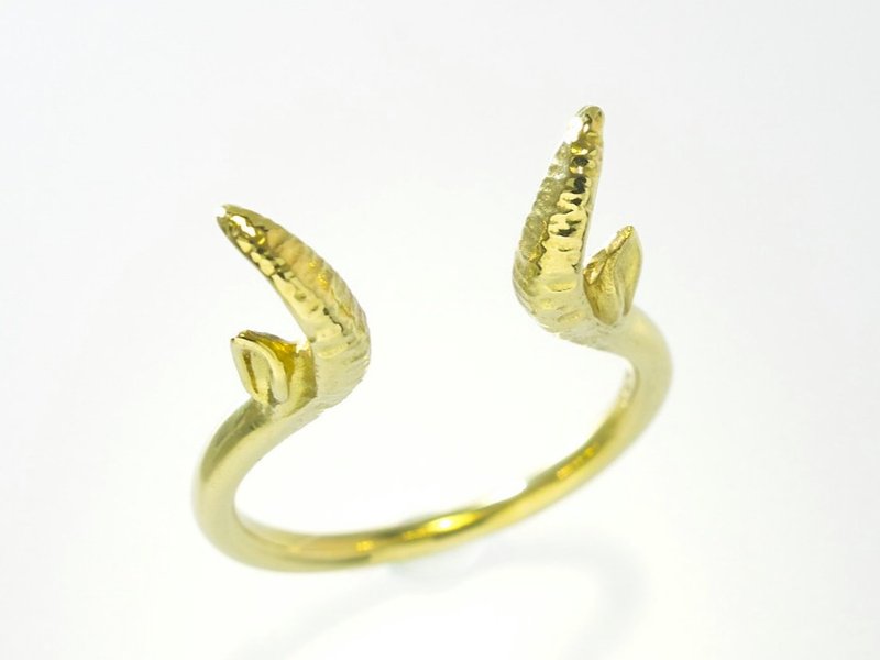 Japan Quality | inGod NUDE Ring Morph The GOAT Brass - 戒指 - 其他金屬 金色