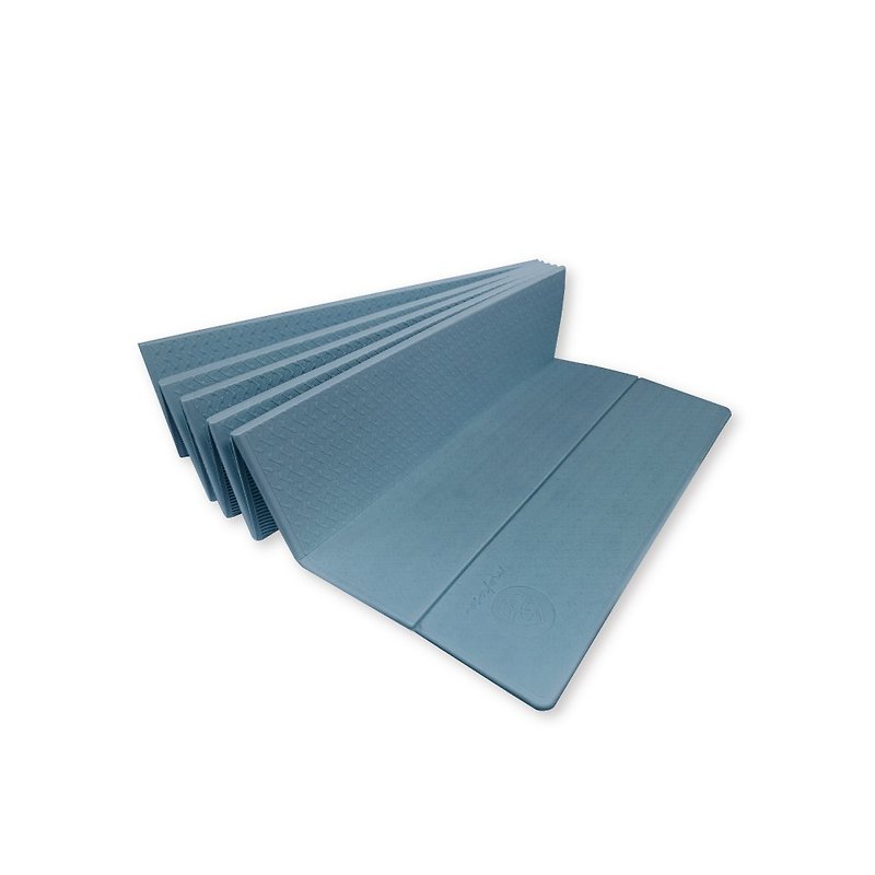 【Mukasa】TPE folding yoga mat 6mm (12% off) - Ice Lake Blue - MUK-23141 - Yoga Mats - Other Materials Blue