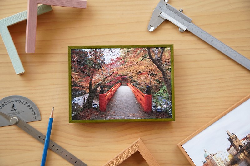 Custom Memories-Macaron Wood Frame Painting - Picture Frames - Wood 