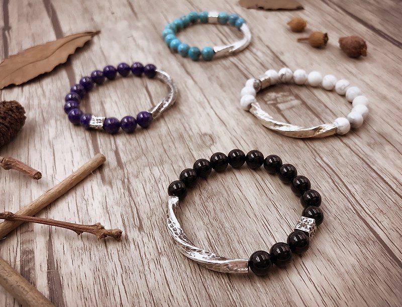 Preferential Combination-Optional 2 Combinations of Personalized Simple Beads Series - Bracelets - Gemstone Multicolor