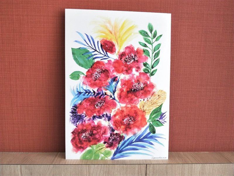 掛畫/裝飾畫/海報/裝飾畫片/居家佈置/手繪/Wall decor - 海報/掛畫/掛布 - 紙 白色