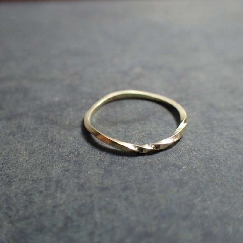 Brass twist ring - 戒指 - 其他金屬 
