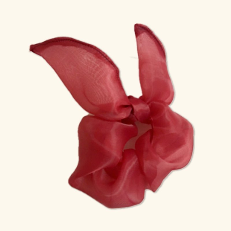 Highestjump Bubble HairBand (Cherry) - Hair Accessories - Cotton & Hemp Red