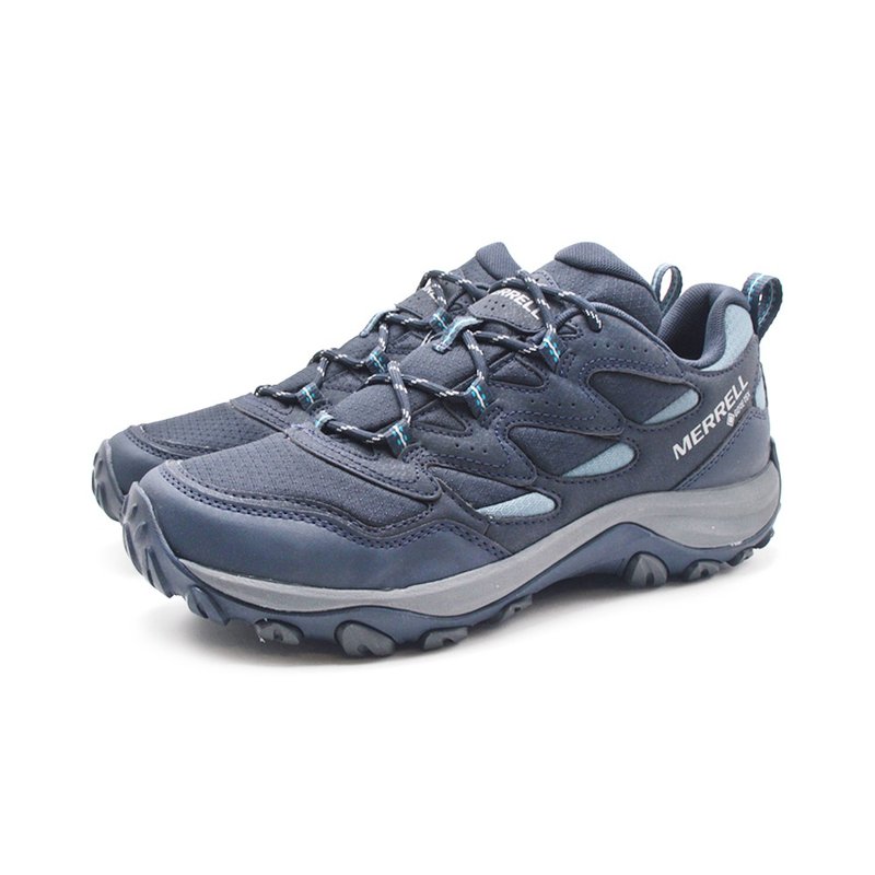 MERRELL(男)WEST RIM SPORT GORE-TEX避震耐磨登山鞋 男鞋-藍 - 男運動鞋/球鞋 - 防水材質 