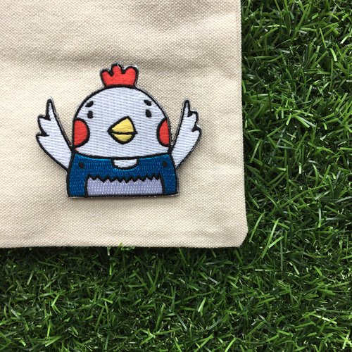 刺繍バッジ - コックモデル