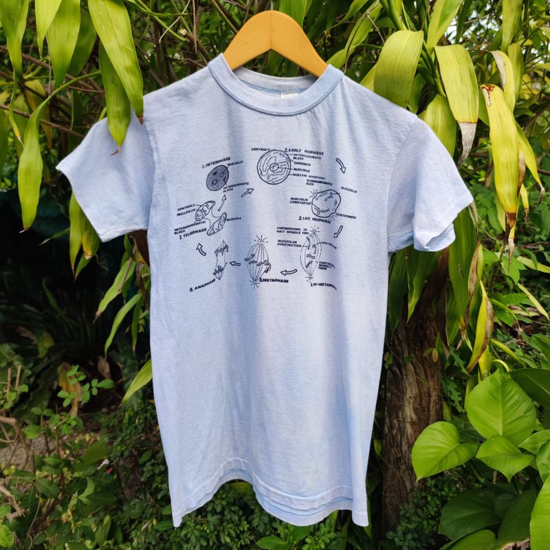 Vintage 90s Cell Cycle T-Shirt - Men's T-Shirts & Tops - Cotton & Hemp Transparent