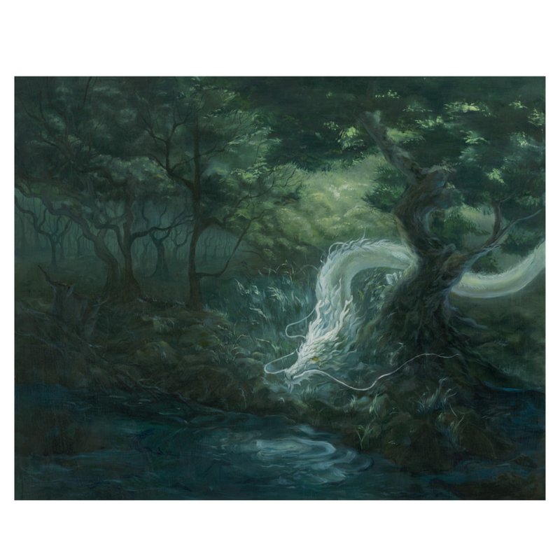 遊【藝術裝飾版畫  Open Edition Art Print】 - 海報/掛畫/掛布 - 亞麻 
