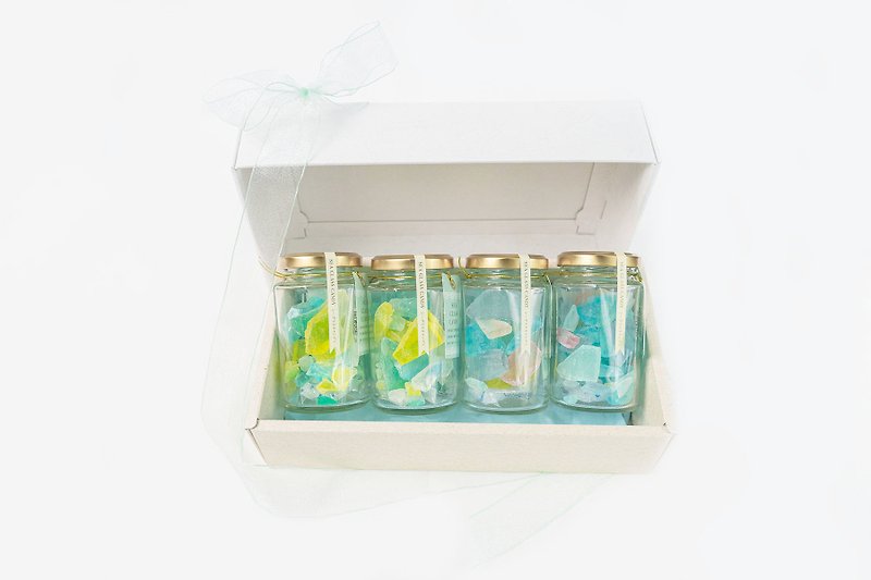 SEA GLASS CANDY シーグラスキャンディ ギフトボックス4本セット - 其他 - 玻璃 多色