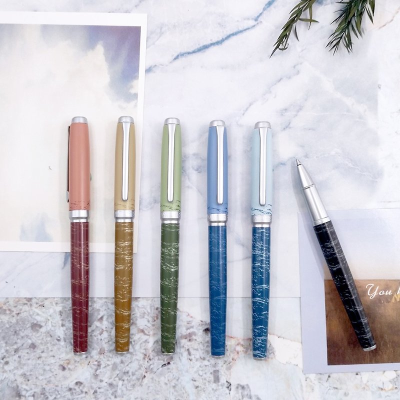 [Graduation Gift] IWI Nature natural series ballpoint pen #Limited time free engraving - Rollerball Pens - Other Metals Multicolor