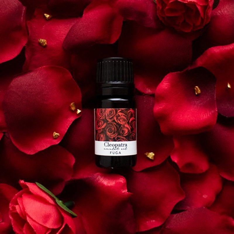 night time amulet oil【Cleopatra】帶有甜美花香的夜間精油 - 香氛/精油/擴香 - 玻璃 紅色
