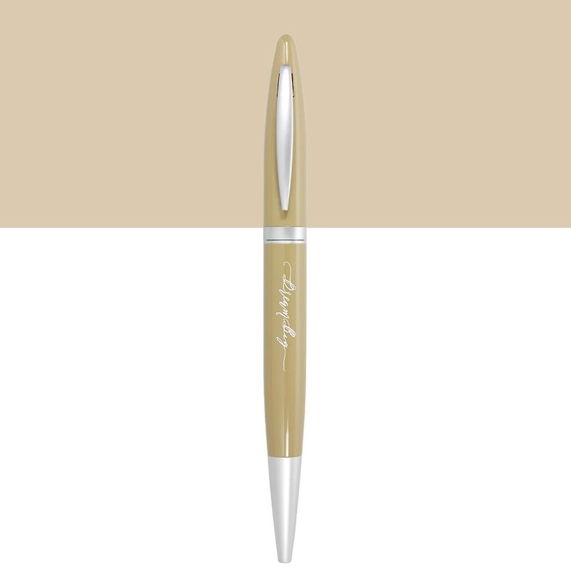 (with lettering) ARTEX life happy ball pen-DreamBig - Ballpoint & Gel Pens - Copper & Brass Khaki