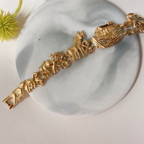 Noah ark gold bracelet on sale 10k