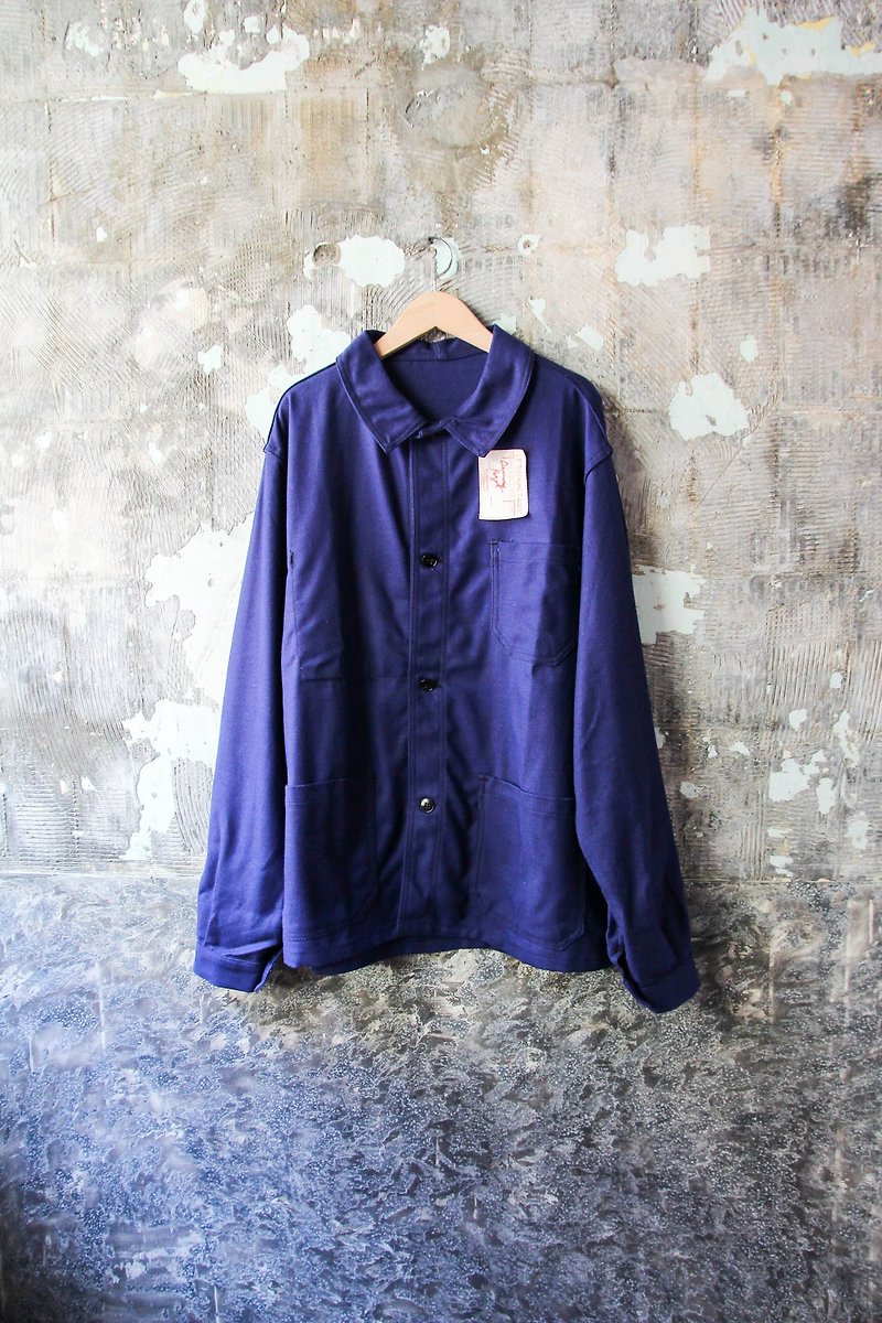 袅袅 department store-Vintage French tooling jacket jacket retro - Women's Casual & Functional Jackets - Cotton & Hemp 