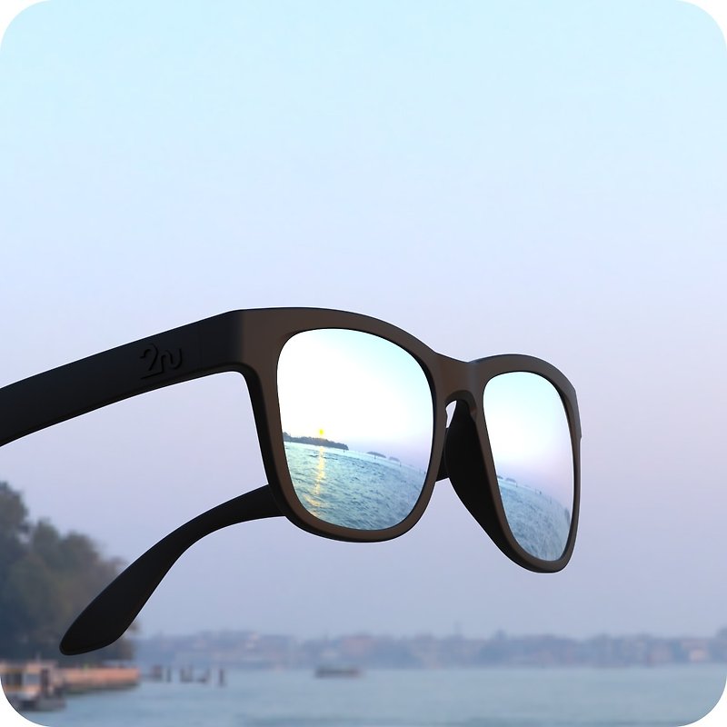 Fancy 太陽眼鏡 - 太陽眼鏡/墨鏡 - 塑膠 綠色