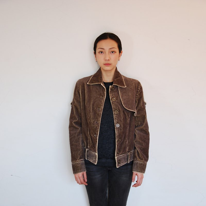 Vintage suede jacket - Women's Casual & Functional Jackets - Other Materials 