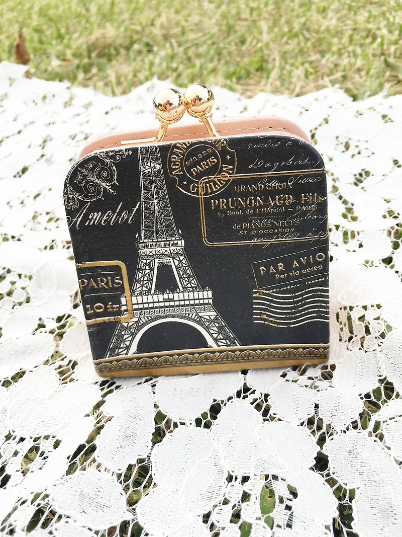 Handmade Christmas gift - hot Jinaifeier mouth gold purse - กระเป๋าใส่เหรียญ - หนังแท้ 
