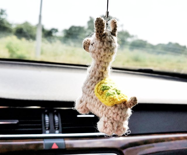  Luxshiny Stuffed Animals Key Chain Pendants Alpaca