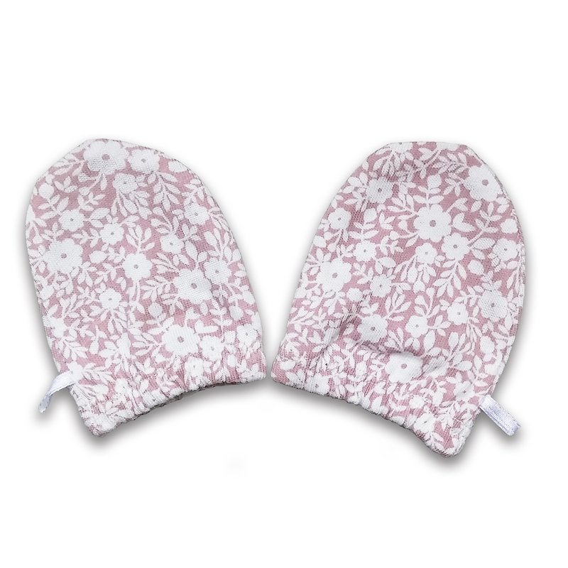 Organic baby mittens/ scratch mitts - Other - Cotton & Hemp Pink