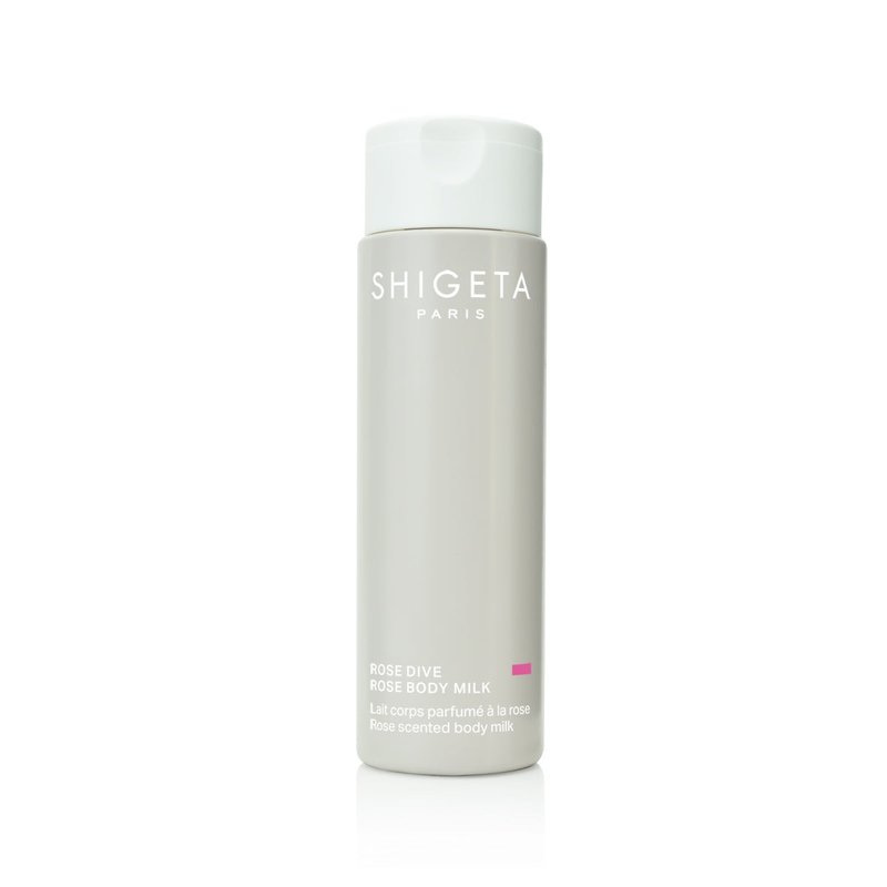 French SHIGETA Rose Fountain Body Lotion 200ml - ผลิตภัณฑ์บำรุงผิว/น้ำมันนวดผิวกาย - วัสดุอื่นๆ 