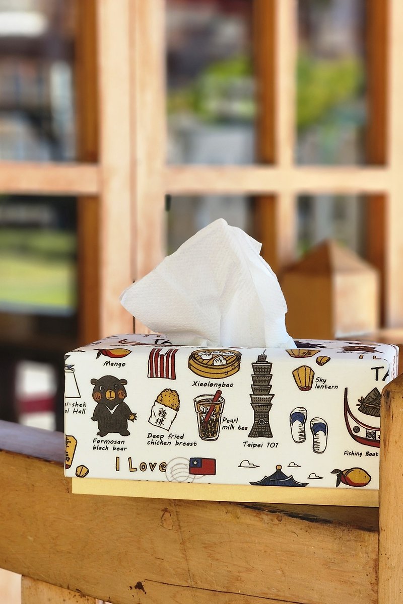 Water-resistant wipeable Tissue Box - Tissue Boxes - Paper 