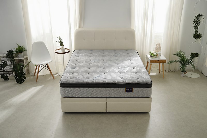 Awake黑皮諾石墨烯硬式獨立筒床墊 - 其他家具 - 環保材質 灰色