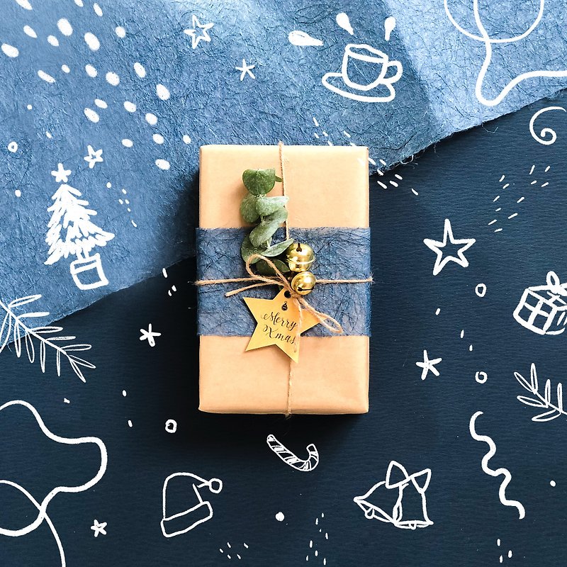 [THETA Dehida Coffee] Christmas Filter Coffee Gift Box - Coffee - Paper Blue