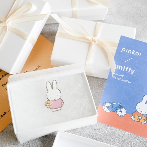 ミャクミャク　モリコロ　ミッフィー　サウジ　ピンバッジ ミッフィー miffy サガラバッジ (グレー)